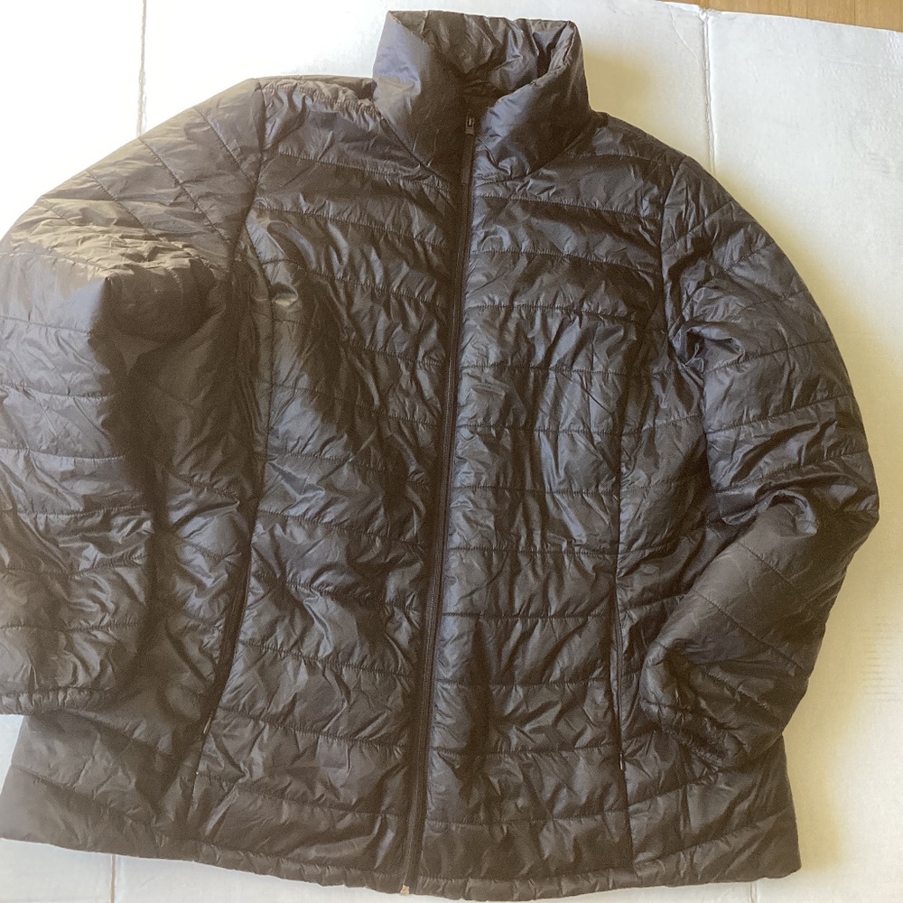 Attention women black jacket size 2x